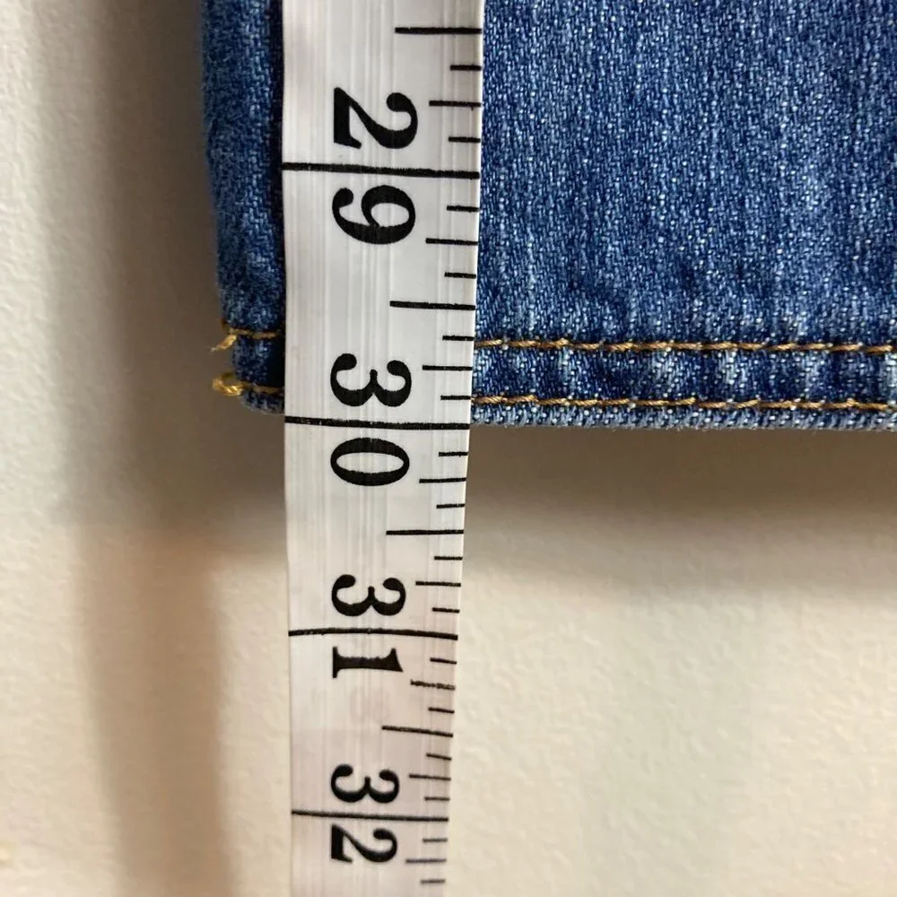 Girls Limited Too‎ Super Low Butterfly Boot Cut Cotton Jeans 16.5